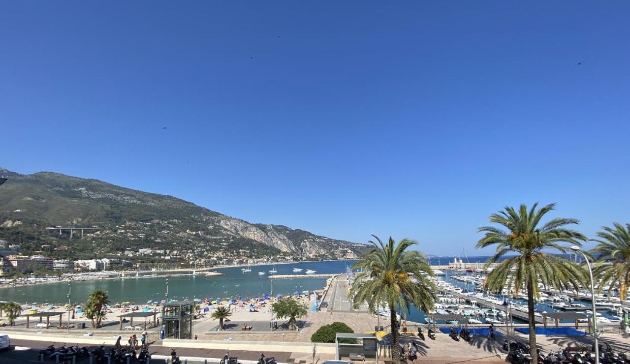 Sablettes Beach-Plage-Vue Mer-Centre Ville مينتون المظهر الخارجي الصورة